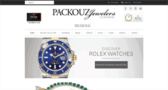 Desktop Screenshot of packouzjewelers.com